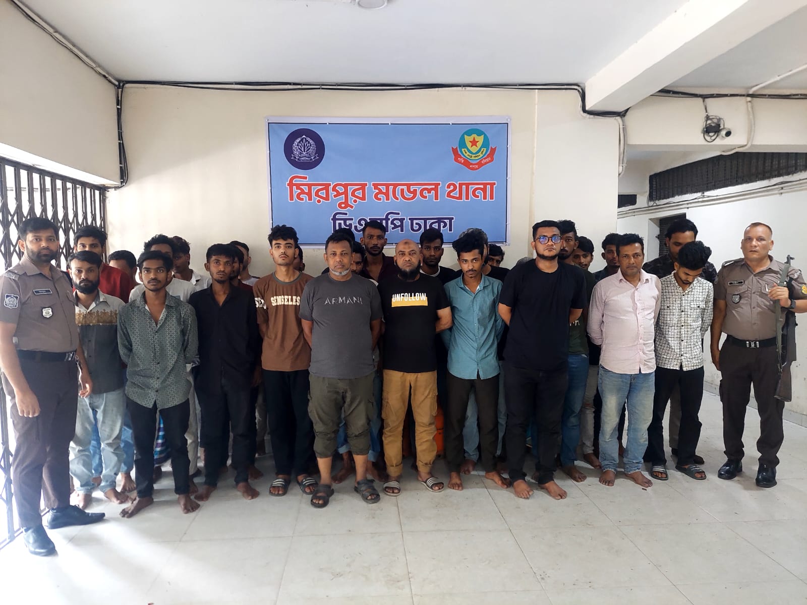ওসি হাফিজুর রহমানের নেতৃত্বে মিরপুরে জোরালো অভিযান, আতঙ্কে অপরাধীরা