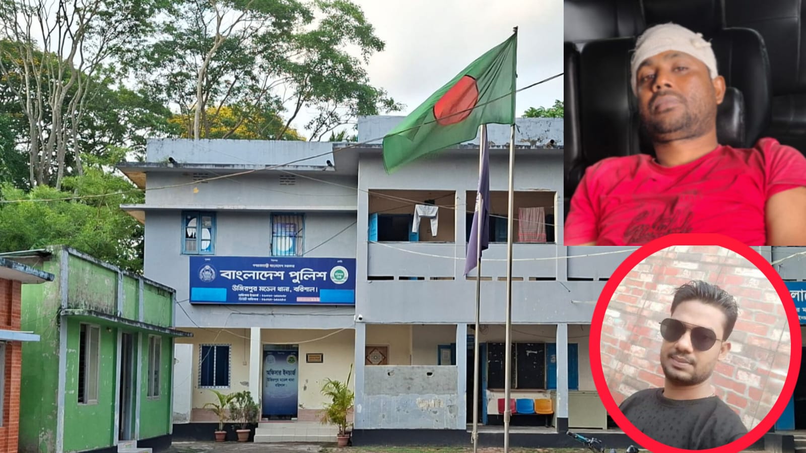 উজিরপুরে ডিবির মাদকবিরোধী অভিযানে শ্রমিকদল নেতার হামলা কনস্টেবলকে কুপিয়ে জখম, আটক ৪