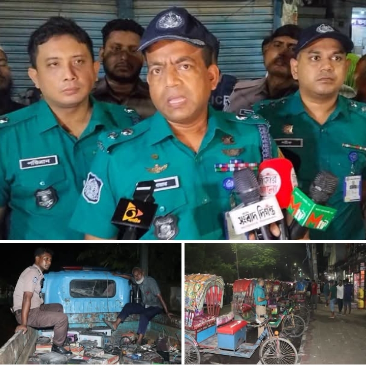 মিরপুরে মধ্যরাতে অটোরিকশার অবৈধ চার্জিংয়ে যৌথ অভিযান,জব্দ ৭০ ব্যাটারি