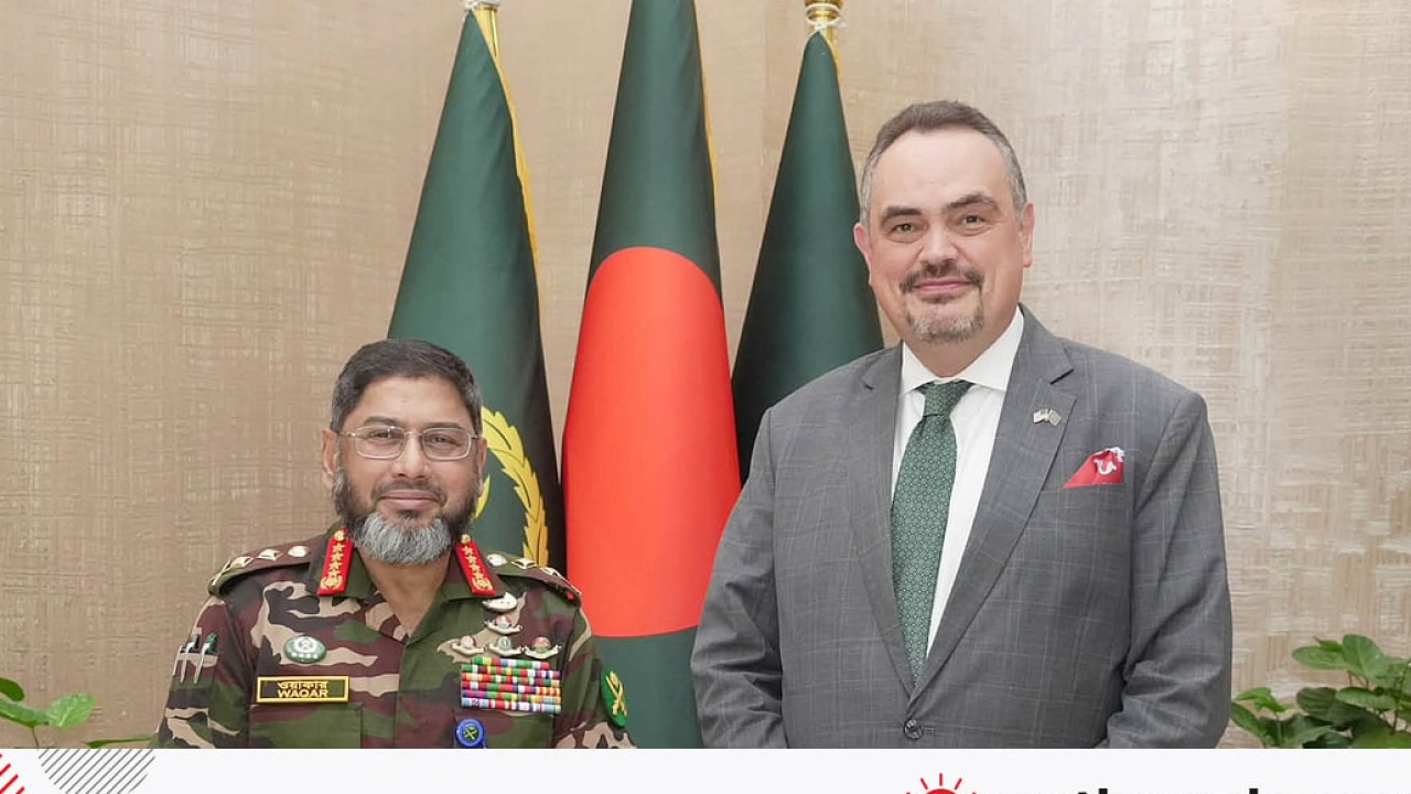 বিশেষ সংবাদ: সেনাপ্রধানের সঙ্গে মার্কিন রাষ্ট্রদূতের সৌজন্য সাক্ষাৎ