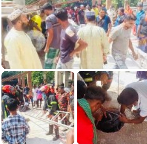 বানারীপাড়ায় সেফটি ট্যাংকিতে কাজ করার  সময় দুই শ্রমিকের মর্মান্তিক মৃত্যু